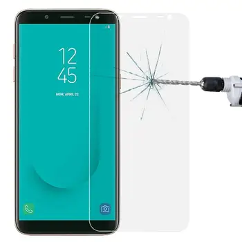 0.26 mm 9H 2.5 D Edzett Üveg Fólia Galaxy J6 (2018)