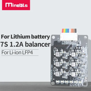 7s kiegyensúlyozott modul 24 v-os li-ion lifepo4 1.2 PCB tábla LED equalizer Wii Balance