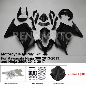 A Kawasaki Ninja 250R 300 13-19 Spoiler Motorkerékpár Meghatározott Body Kit Dekoráció, Műanyag Őr Lemez Tartozékok Shell K0313-1001b