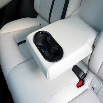 A Mazda CX60 xc-60 2022 2023 2024 ABS Autó Belső Hátsó Víz pohártartó Fedelét Hátsó Ülés Coffer-tartó Fedelét Tartozékok