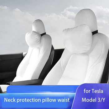 A Tesla Fejét a Párna ModelY/3 Autó Fejtámla Speciális Nyak -, Derék Párna Belső Dekoráció, Autó Tartozékok Autós nyakpárna