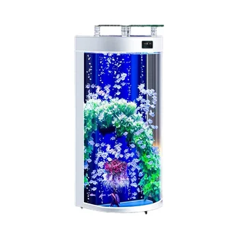 Akvárium, akvárium üveg nappali, kis, illetve közepes méretű TV szekrény tereprendezés ökológia víz-ingyenes.