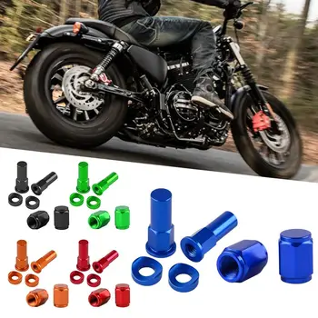 Alumínium Motoros Szelep Sapka Módosítás Tartozékok Többszínű Motocross Felni Zár Nuts Motorcross Moped Beszerelés