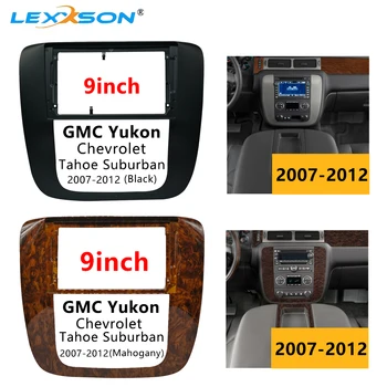 Autó Műszerfal, A GMC Yukon Chevrolet Tahoe Külvárosi 2007-2012-Es Sztereó 2din Dash Telepíteni Dupla Din autórádió Keret, Kábel Canbus Készlet