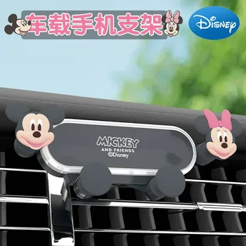 Disney Autós Telefon Tartó Tartó Autó Műszerfal Aranyos Mickey Egér Design Vent Clip Tökéletes Autó Tartozék Dekoráció, Autó Tartozékok