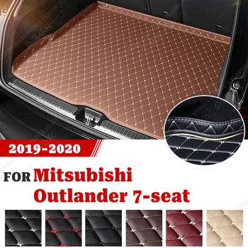Kocsi Csomagtartójában Mat Mitsubishi Outlander 7-Ülés 2019 2020 Egyéni Autós Tartozékok Automatikus Belső Dekoráció