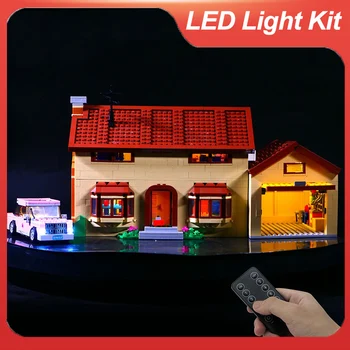 LED Készlet 71006 16005 Simpson House építőkövei (NEM Tartalmazza A Modell Tégla)
