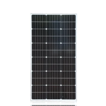 WUZECK Üveg Napelem 200W 100W 18V PV Modul fotovoltaikus cella energiát napelemek Autó Hajó Rvs haza 12V / 24V Akkumulátor